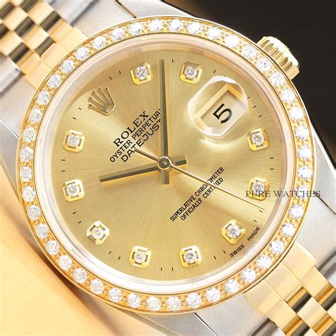 diamond rolex mens|rolex men's diamond bezel watch.